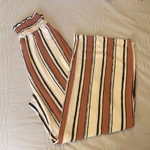 Scrunch waist & Flare leg Pants